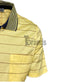 Polo classique  jaune rayé en fil de coton d'écosse